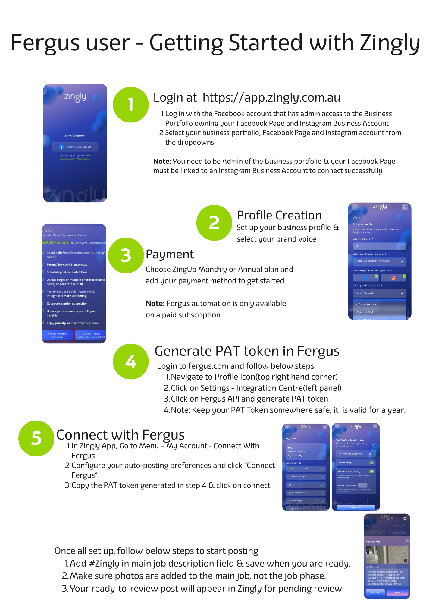 4-Step Setup Fergus Guide